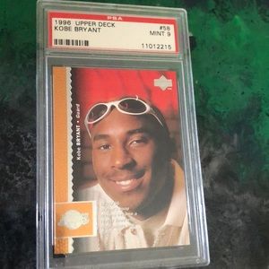 1996 upper deck Kobe Bryant rookie card